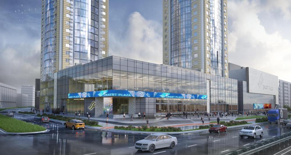 Apart Assistant On Smart Plaza Киев Экстерьер фото
